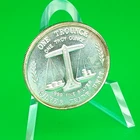 Vintage Silver Trade Unit Scarce One Trounce 1oz .999 Silver (4) Sectional Round