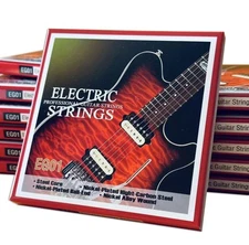 Electric Guitar Strings Set 09-42 Nickel-Plated 2 Sets 2 Free Picks