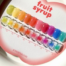 K-Beauty Yogurt Syrup Gel – Fruit Soak Off Gel Nail Polish