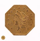 Photo of a 1864 California Fractional Gold from an eBay sale
