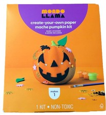 Kids Crafts - Paper Mache Pumpkin Painting Kit Mondo Llama