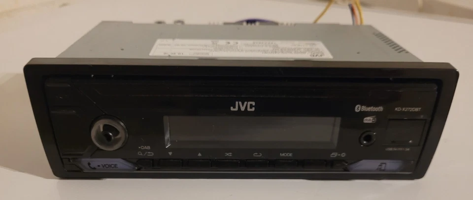Car Stereo JVC KD-X272DBT with DAB BLUETOOTH AUX USB FM Radio Cable FIAT - Image 2 of 4