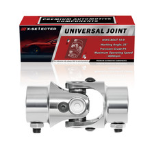 1316 36 Spline X 34 Dd Chrome Steering Shaft U-joint Coupler Universal Joint 1316 36 Spline X 34 Dd Chrome Steering Shaft U-joint Coupler Universal Joint
