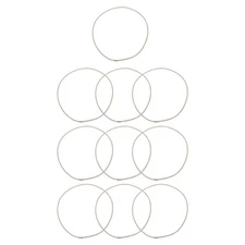  10 Pcs Replacement Elastic Bands for Mic Dampener Ring Suspension