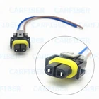 2-Pin Fog Light Fog Lamp Pigtail Connector Harness Fits Dodge Durango 2014-2023