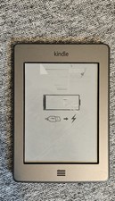 Amazon Kindle Touch 4th Generation D01200 E-Reader 6" BROKEN SCREEN PLEASE READ