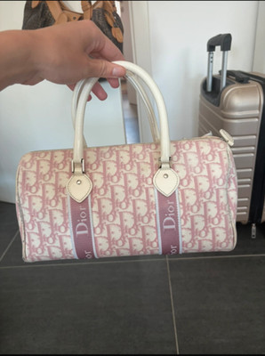Christian Dior Monogram speedy bag pink 