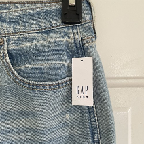 Gap Kids Plus Distressed Denim Mini Skirt Size 14 - Picture 5 of 9