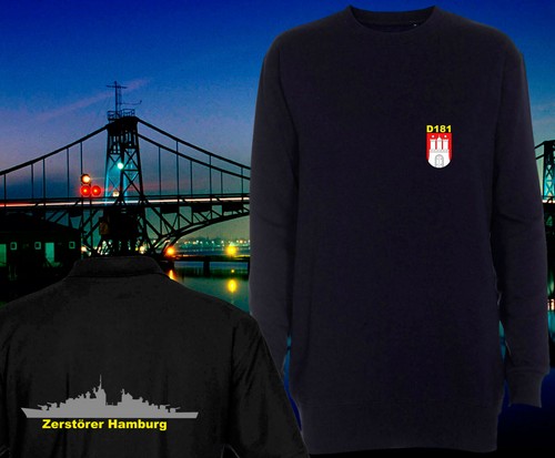 Marine#3 D 181, Zerstörer Hamburg, D181, D-181,Shirt,Polo,Hoody bis 6XL - Bild 12 von 21