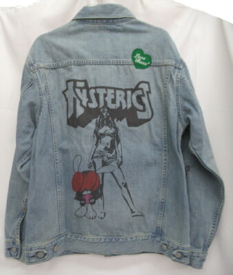 Skoloct Hysteric Glamor Hyskoric 5 Denim Jacket Size 02241Ab1 Used 