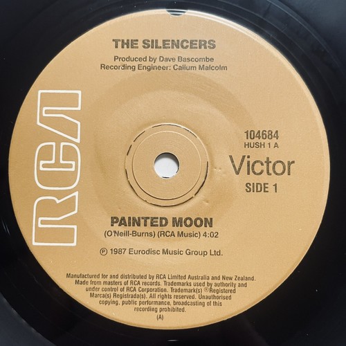 The Silencers Painted Moon Vinyl Record 7” 45 RPM 104684 RCA Victor 1987 - Picture 8 of 24