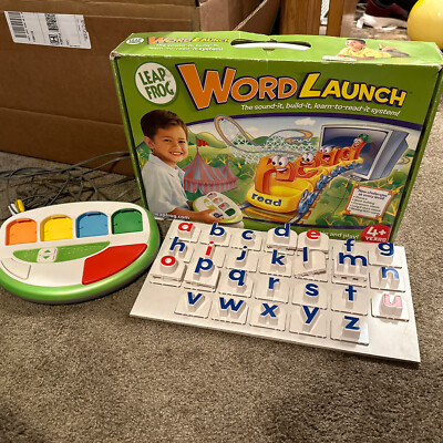 Leap Frog Word Launch Reading Learning System TV Plug & Play Kid