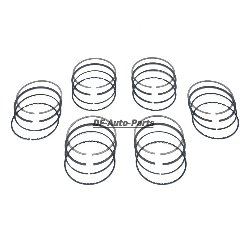 Juego de 6 anillos de pistón Φ82 mm para BMW N52B25 E90 E92 E60 E61 323i 325i 525i X3 2,5 Foto 2 de 4