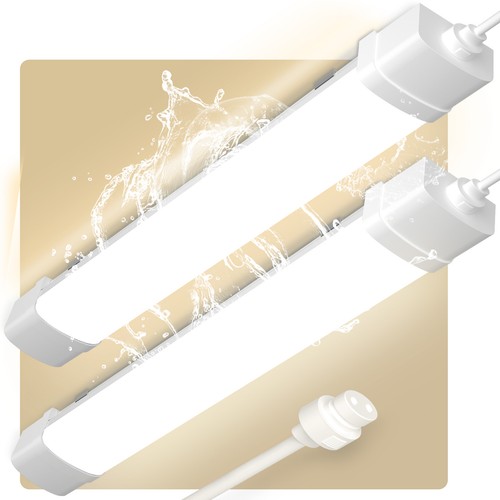 Lampada LED per ambienti umidi lampada per vasca luce 60/90/120/150 cm incl. tubo T8 IP65 - Foto 183 di 195