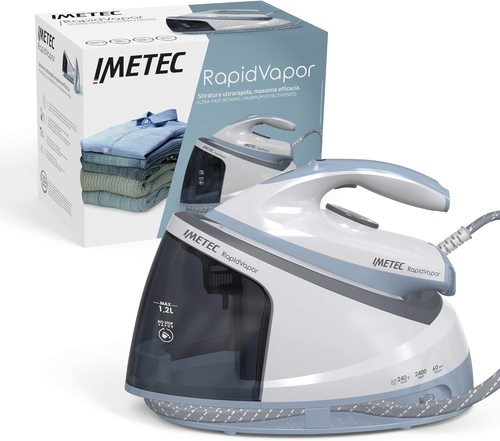 Rapidvapor Ferro Da Stiro Generatore Di Vapore, Piastra Fluid Ceramic a Rapido R - Foto 12 di 12