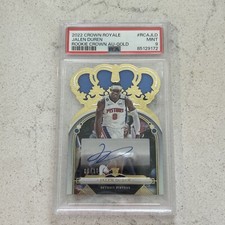 2022-23 Panini Crown Royale - Gold #RCA-JLD Jalen Duren 5/10 (AU, RC)