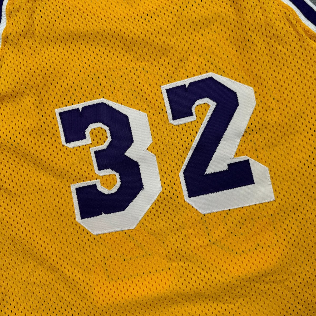 Camiseta Magic Johnson Lakers Swingman morada de Mitchell & Ness