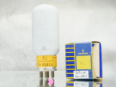 1x SIEMENS Ec POST-RÖHRE TRIODE TUBE NEW in Box  NEW TESTET AD1 Ed Ultra Rare