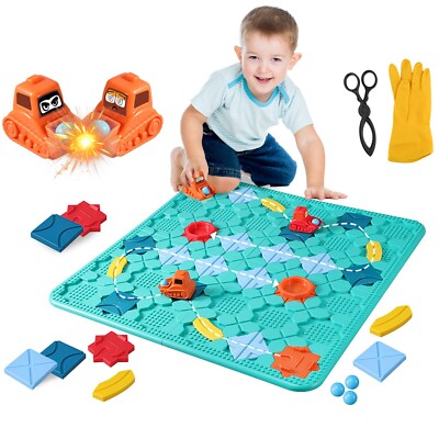 Kids Logical Road Builder Toy Indoor Brain Teasers Puzzles Montessori Play Toy