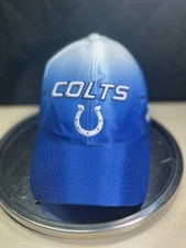 Indianapolis Colts Authentic NFL Pro Line Puma Blue White Ombre Cap Hat Adj