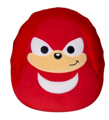 Squishmallow Kellytoy Plush Sonic The Hedgehog Knuckles 10'' Inch New W/ Tags