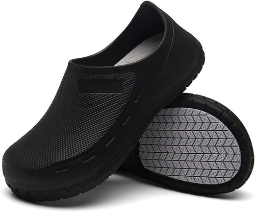 Scarpe Cuoco Uomo Donna Leggere Comode Unisex-Adulto Zoccoli Sanitari Antiscivol - Foto 10 di 12