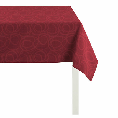 Tischdecke Mitteldecke Apelt 4195 bordeauxrot (30) 85 cm x 85 cm