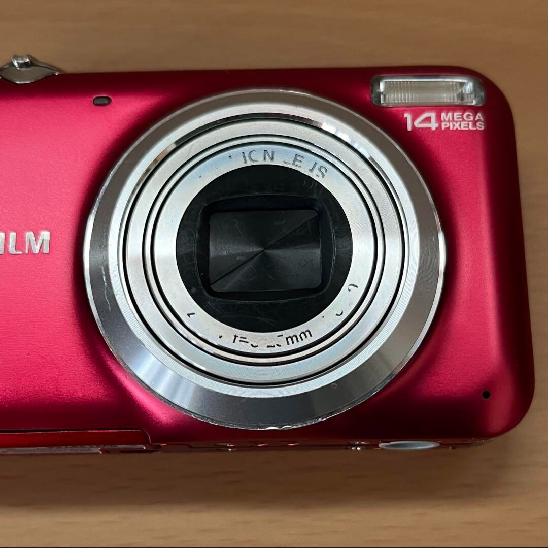 Fujifilm FinePix JX280 Red 14.1 MP Digital Camera Used Japan