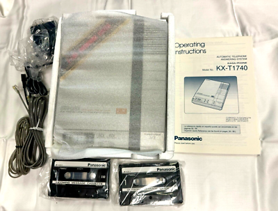 Panasonic Easa-Phone Answering Machine KX-T1740 - 2-LINE - VINTAGE