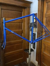 USA  Made Waterford RS 12 59 CM 753  Remolds Double Butted Frame And Fork Set