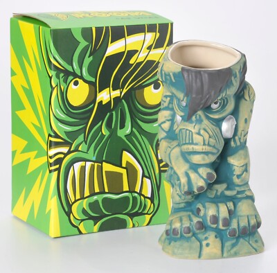 【美品レア】van chase　Franken'Tiki　フランケン　ティキ Tiki Mug Frankie's Tiki Room Frankenstein Monster Matte Glaze