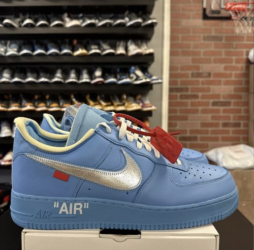 Original CI1173 400 Nike Air Force 1 Low Off-White MCA University Blue Größe 13 - Bild 3 von 24