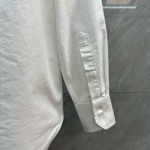 Camisa informal de manga larga bordada de manga larga Thom Browne para hombre/mujer - Imagen 8 de 8