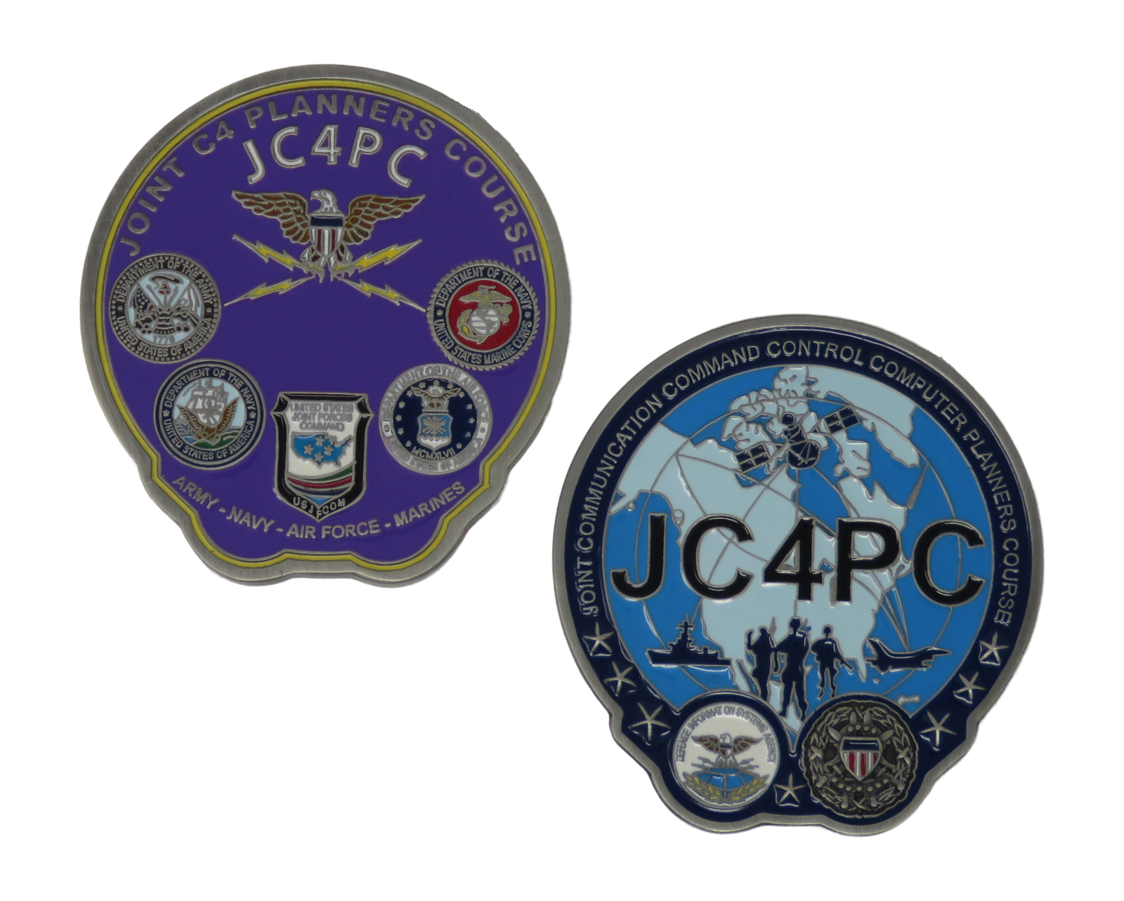 Joint C4 Planners Course Joint Communication Command Control Challenge Coin