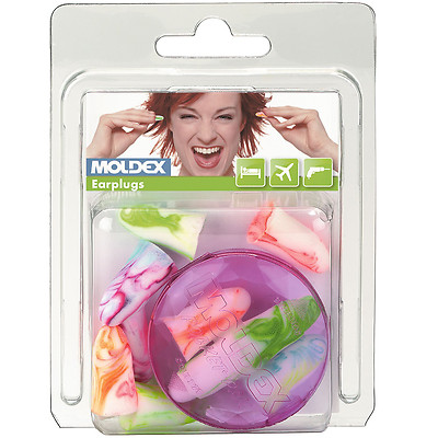 Moldex Twisters 6441 &ndash; Tappi Per Orecchie Riutilizzabili Con Cavo, Schiuma Morbida &ndash; Made In Germany
