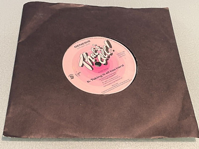 Genesis - That's All - Taking It All Too Hard - Vinyl Record 7'' Single - 1983