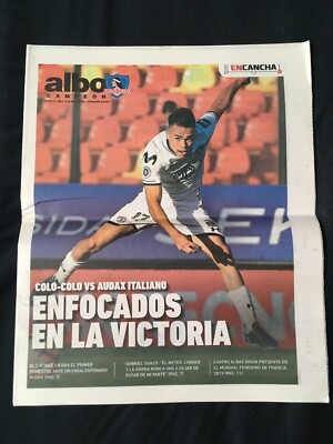 League Programm CHILE COLO COLO - AUDAX ITALIANO 25.05.2019 - Estadio Monumental