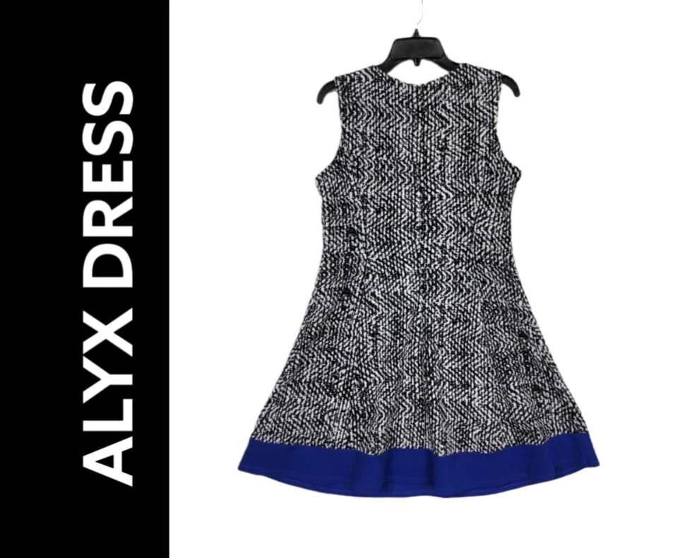 Alyx sleeveless fit top & flare dress