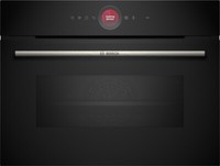 Bosch, CMG7241B1, Kompaktbackofen Mit Mikrowellenfunktion, 60 X 45 Cm, Schwarz