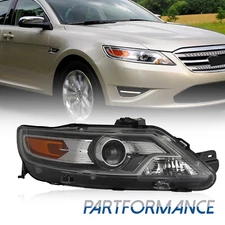 For 2010-2012 Ford Taurus Right Passenger Side Halogen Se Sel Headlight Lamp