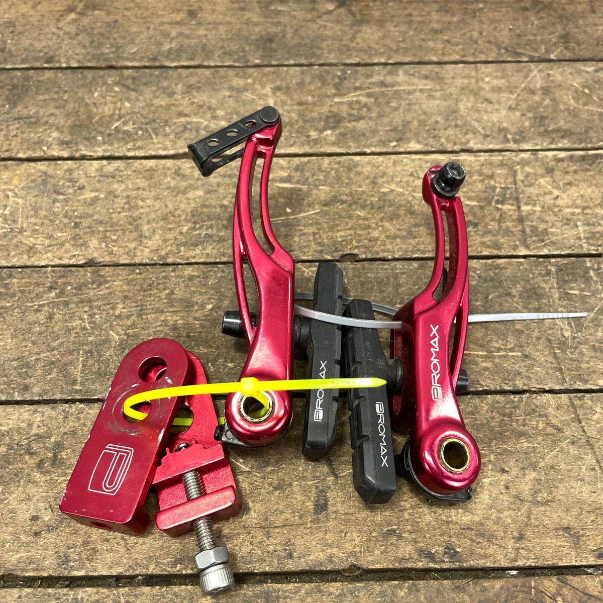 Bmx Promax P1 V Brake PROMAX P1 CLICK V-POINT LINEAR PULL BRAKE