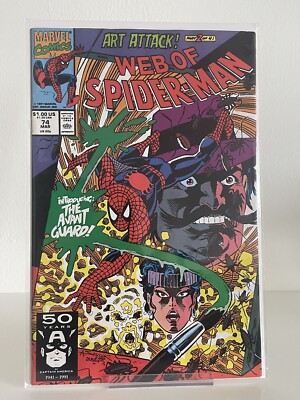 Web Of Spider-Man #74 Marvel Comics US Heft Top Zustand bagged and Boarded