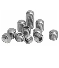 M2 M2.5 M3 Stainless Steel Grub Screws  Socket Set Screw Cup Point DIN916