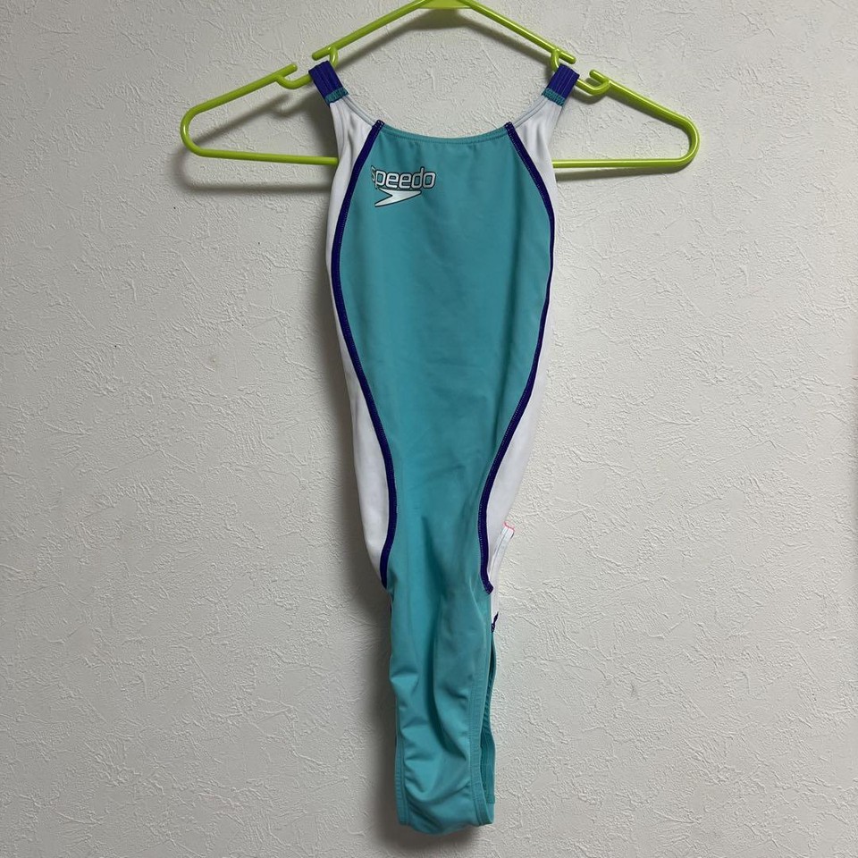 Speedo Competitive Swimsuit High Leg S Size Women Japan Excellent