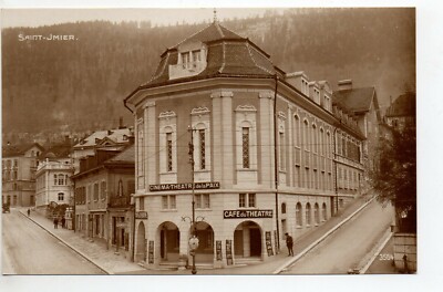 SCHWEIZ SWITZERLAND Kanton BERN BERN ST IMIER Foto Café Theaterkino