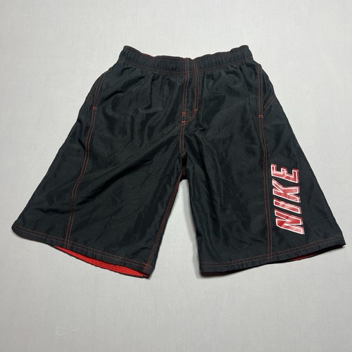 Nike Shorts Boy Side Pocket Black/Red Size XL
