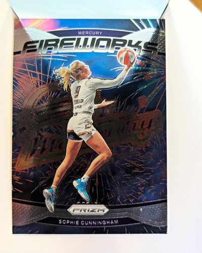 2024 Panini Prizm WNBA Sophie Cunningham Fireworks Insert #9 Phoenix Mercury