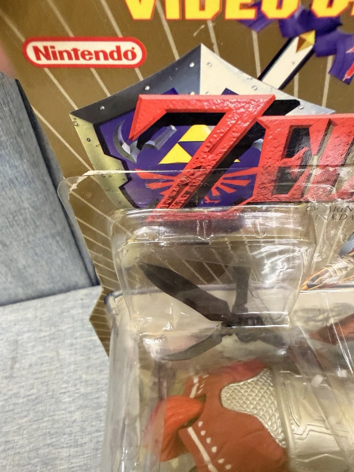 Figura Zelda Ocarina of Time Ganondorf & Demonic Horse 1999 - Sellada, desgaste en caja Foto 4 de 4