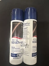 Clairol Root Touch Up Color Refreshing Spray Black 3.7 oz Lot of 2