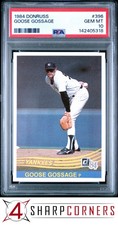 1984 DONRUSS #396 RICH GOOSE GOSSAGE YANKEES HOF PSA 10